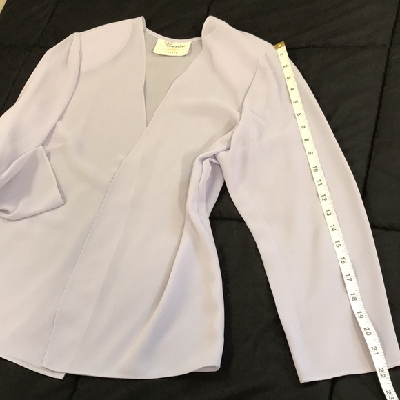 Beautiful Florentine Petites Soirees 2 Piece Formal Dress, Lilac, Size 10 Petite - Picture 15 of 16